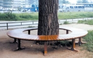 宁夏CS5-06圆形围树椅