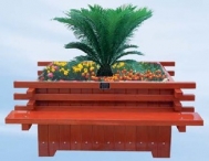 山东CS6-05木制花盆平凳组合